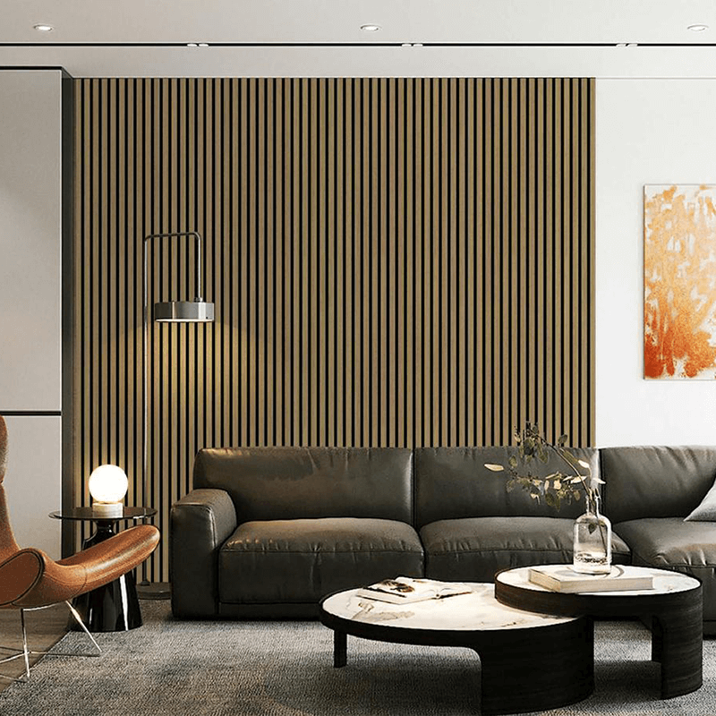 600mm Zest Elegant Oiled Oak Acoustic Panel 2.6m image